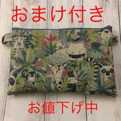 ミニポーチ　マスクケース　おまけ付きのサムネイル