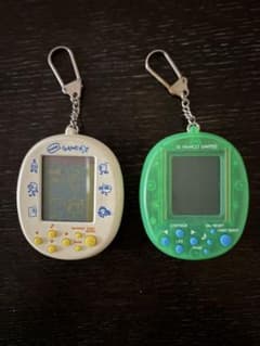【値下げ★激レア】 BANDAI マメゲーム たまごっち ギャラクシアン ２種のサムネイル