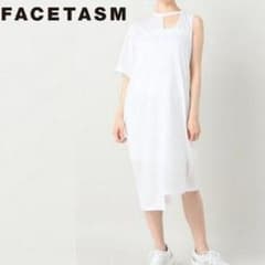 新品！FACETASM/アシンメトリーTシャツワンピース/ファセッタズム