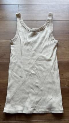 Spick and Spanベージュ コットン　タンクトップのサムネイル