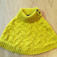 ☆新品☆子供服【BeBe】 ポンチョ　サイズ110～120 女の子　girlのサムネイル