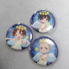 ヘタリア 缶バッジ イタリア・日本・ドイツ - メルカリ