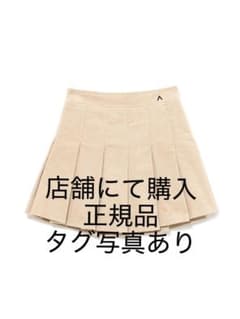 andmary Amanda pleats skirt beige Sサイズ AM1033 Amanda pleats skirt beige Sサイズ - メルカリ