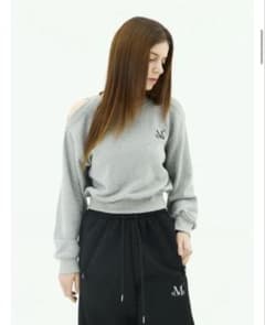 MUCENT ムセント オフショル スウェット トップス 韓国のサムネイル
