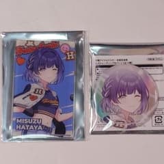 未使用 学マス 学園アイドルマスター 初星音楽祭 缶バッジ カード 秦谷