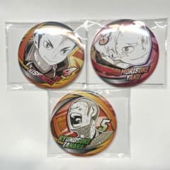 ハイキュー!! コレクション缶バッジ ファンパーク　西谷夕　田中龍之介　夜久衛輔
