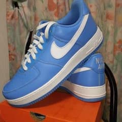 Nike Air Force 1 ライトブルー/ホワイトのサムネイル