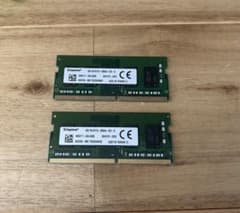 Kingston メモリー 4GB PC4-3200AA 6枚セット メモリ Kingston DDR4-3200AA 4GB 2枚セット - メルカリ