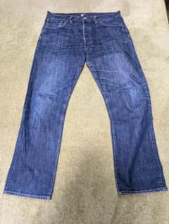 RRL ダークブルー ストレートデニム 34×32 - メルカリ