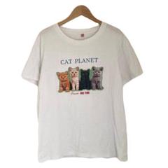 77circa 半袖Tシャツ 猫プリント 77CIRCA - 77circa ネコtシャツの通販 by ふくたんす's shop