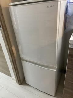 SHARP 冷蔵庫 2019年製 SJ-D14F-W 137L ホワイト - メルカリ