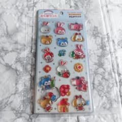 Puffy Stickers, Playful Friends, Rainbowholic