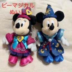 値下げ！ミッキー ミニー ぬいぐるみバッジ　10周年のサムネイル