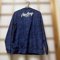 Rawlings 迷彩柄 ジャケット ネイビーのサムネイル