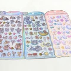 うるちゅるポップシール コットンパフィシール まとめ売りのサムネイル