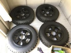 【未使用】ジムニータイヤ ホイール 4本のサムネイル
