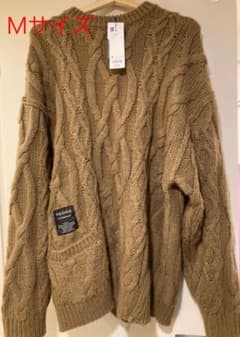 GU×undercover アンダーカバー　ケーブルオーバーサイズセーター　Mのサムネイル