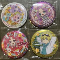 プリキュア フルタ　ビッグ缶バッジ 4種セット　新品未開封　キュアアンサー等
