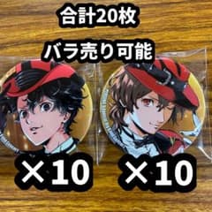 ペルソナ5 コンサート 缶バッジ 2026 主人公10枚 明智10枚 - メルカリ