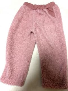 うさぎ ボアパンツ ピンクのサムネイル
