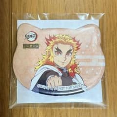 鬼滅の刃 煉獄杏寿郎 ナンジャタウン ねこ型缶バッジ ミニゲーム