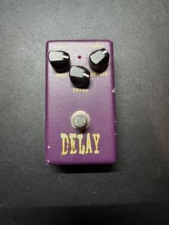 完動品 ディレイ エフェクター パープル ノーブランド DELAYのサムネイル