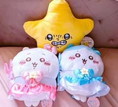 치이카와 하치와레 유성 봉제인형 3점 세트