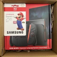 Nintendo Switch 2(国内専用)+SDカード256GBセット - メルカリ