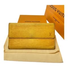 LOUIS VUITTON ヴィトン　エピ　イエロー　長財布のサムネイル