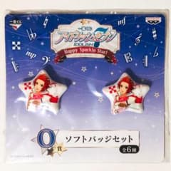 신품 아이나나 IDOLISH7 [나나세 육] 이치 반 쿠지 소프트 배지 세트