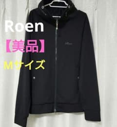 【美品】Roen ロエン ボリュームネックパーカー スカル M 黒