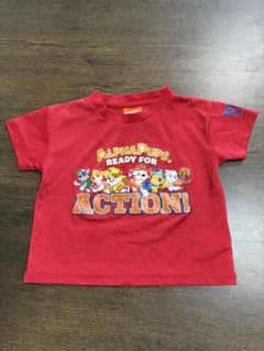 パウ・パトロール Tシャツ 赤 キッズのサムネイル