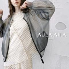 週末SALE中AULA AILA メッシュレイヤードトップス アイボリー F