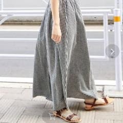 ミナ☆様専用♡SLOBE IENAのチェック ロングスカートのサムネイル