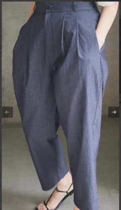ella selectshop carrot pants デニム サイズSのサムネイル