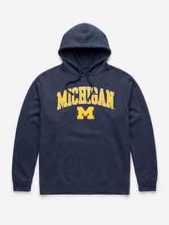 MICHIGAN パーカー ネイビー Lのサムネイル