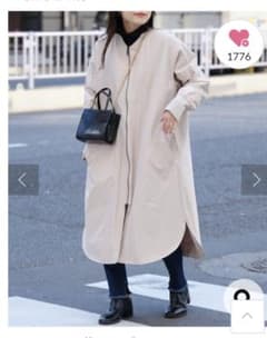 週末限定価格　リバーシブルロングma1のサムネイル