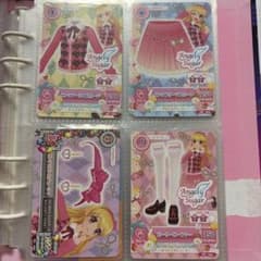 アイカツ ピンクアーガイルコーデ4枚セットのサムネイル