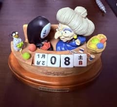 (Rare box included) Spirited Away Perpetual Calendar - No-Face, Zeniba - Studio Ghibli