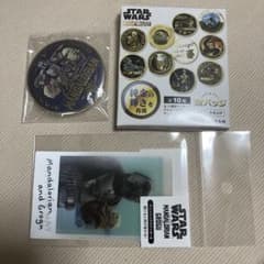 STARWARS スターウォーズ　金バッジvol.3 マンダロリアン&グローグー