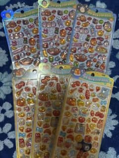 うるちゅるポップシール　6枚セット　処分価格のサムネイル