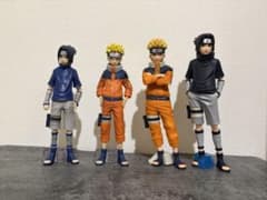 NARUTO 피규어 4체 세트 상자 없음