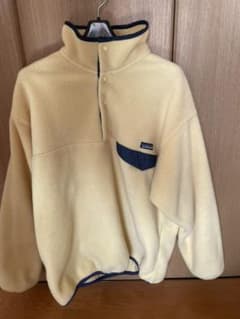 価格高騰【patagonia】シンチラスナップT イエロー Lゆるだぼフリースのサムネイル