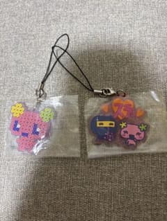 たまごっち 一番くじ ラバー キーホルダー ござるっち ふらわっち 2点セット