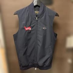ラフアンドスウェル RED IRON VEST ソロテックス サイズM 新品 ラフアンドスウェル RED IRON VEST ソロテックス サイズM ネイビー