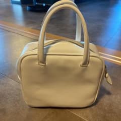 ハンドバッグ  abcホワイトミニレザーBAGのサムネイル