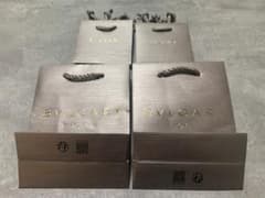 BVLGARI ブルガリ　ショップ袋　大×2枚 小×2枚のサムネイル
