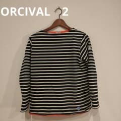 ORCIVAL　フリースライナー　ボーダーカットソー　バスクシャツのサムネイル