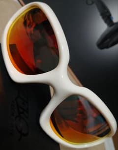 All WHITE FRAME×RED MIRROR LENS DOGGLE