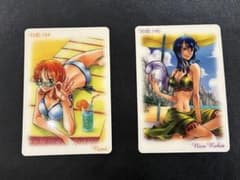 ワンピース カードゲーム 海賊王グミ ナミ ニコ・ロビン 2枚セットのサムネイル
